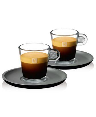 Стеклянные чашки nespresso